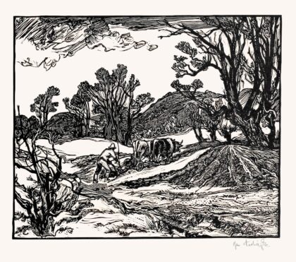 Grafický list - detail tisku