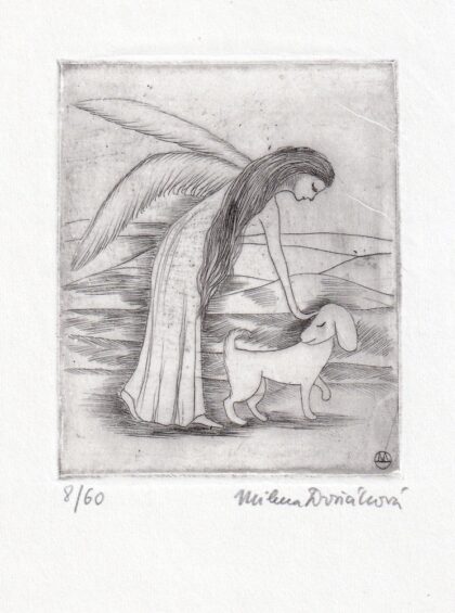 Grafický list - detail tisku