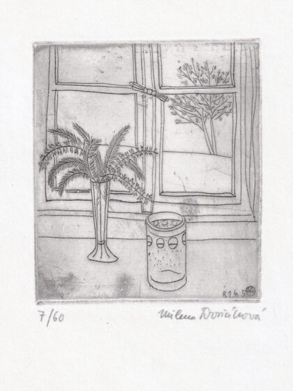 Grafický list - detail tisku