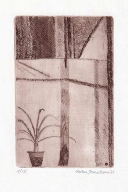 Grafický list - detail tisku