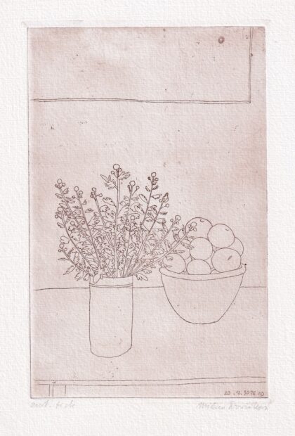 Grafický list - detail tisku