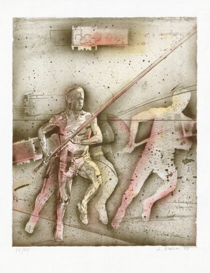 Grafický list - detail tisku