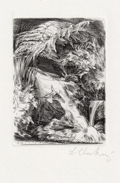 Grafický list - detail tisku